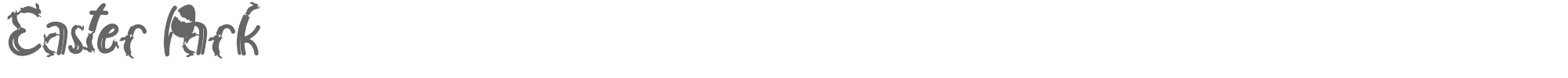 Easter Park Easter Park Ttf.ttf font preview